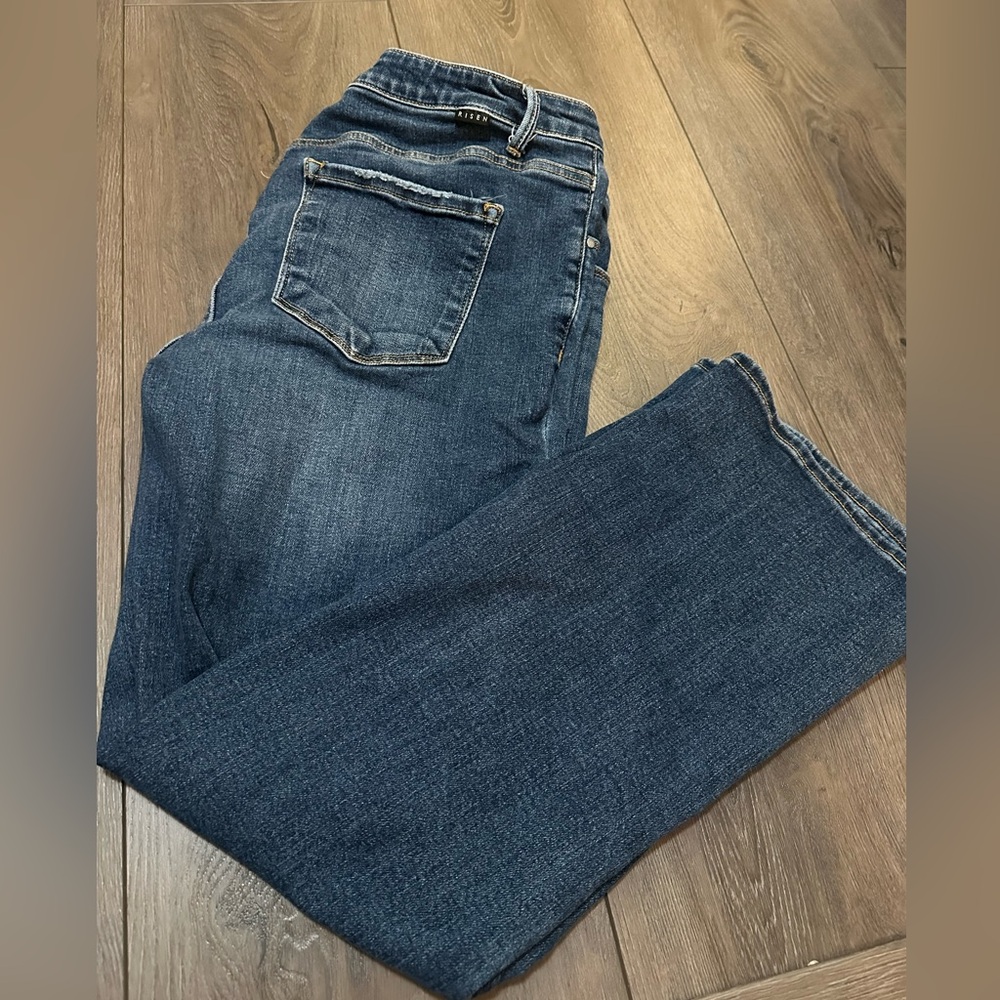 Risen brand straight leg jeans